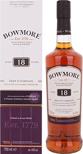Bowmore Islay 18 Ans Deep/Complex Single Malt Whisky 700 ml