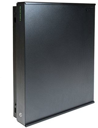 HIDEit Mounts X1X Wall Mount for Xbox One X - Steel Mount for Xbox One X to Safely Store Your Xbox One X Near or Behind TV