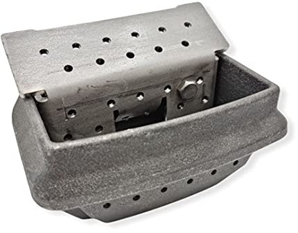 Extraflame Brasero Comfort Plus - Fonte, Classique, Rectangulaire, Bois, 10 x 10 x 7,8 cm