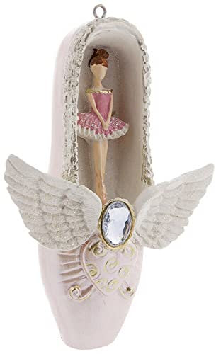 Pink Nutcracker Ballet Slipper Clara Bow Christmas Ornament Figurine Ballerina R Holiday & Seasonal Ornaments