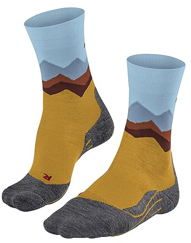 FALKE Damen TK2 Crest Wandersocken mittelstarke Polsterung antiblasen | Hoher Komfort im Mittelgebirge