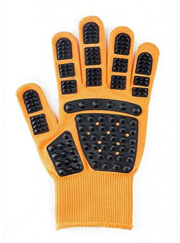 DUnLap Cleaning Gloves Pet Glove Cat Grooming Glove Pets Hair Deshedding Brush Gloves For Dog Comb Bath Clean Massage Hair Remover Brushes Eco Friendly Cleaning Gloves(Right hand,Blue)