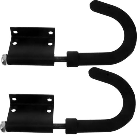 ANDRESLAD 2pcs Ladder Hook Heavy Duty Ladder Roof Hook Stabilizer for Fence Outdoor