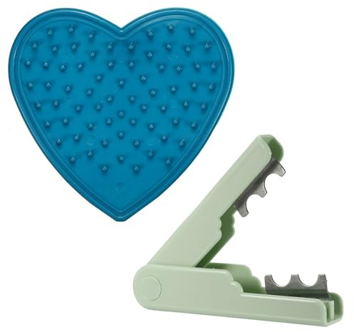 PATIKIL Rose Stem Leaf Thorn Stripper, 2Pcs/1Set Rose Thorn Stripper Remover Tool Leaf Stripping Tool for Gardening Flowers Pruning, Green
