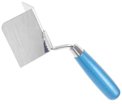 SHINEOFI Cazzuola Angolare Per Cartongesso Utensile Per Intonacatura Cazzuola Per Angoli Interni Attrezzo Per Cartongesso Costruito in Acciaio Inossidabile Resistente Design Ergonomico