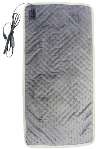 Manta calentada eléctricamente, envoltura de calor suave y respetuosa con la piel. Accesorios de terapia de calor eléctrica específicos para manos, piernas, comodidad, descanso, relajación, paz en el