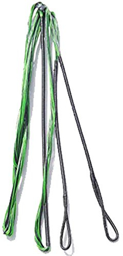 ZSHJG Archery Bow String 16 Strands Dyneema String for 66-70Inch Recurve Longbow (Grün3, 70/168.9cm)