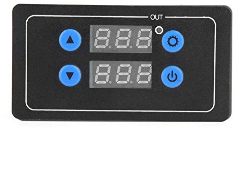 Relais De Temporisé Digital Module De Relais Temporisé Avec Minuterie Numérique Cycle Réglable Pour Applications Electroniques DC 12V