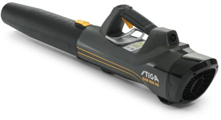 STIGA SAB 900 AE Soffiatore Assiale A Batteria, 48 V – 800 W Brushless, 100 min Autonomia – Velocità Regol., Funzione Boost – Batt. Non Incl., Giardinaggio