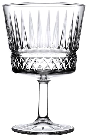 Pasabahce Elysia Cocktailgläser – 260 ml – 4 Stück – Espresso-Martini-Stiel-Champagnergläser für Cocktails, Gin, Wein für Feiern, Restaurant, Partys