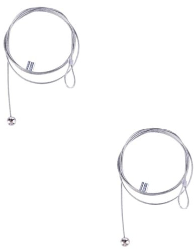 TOPBATHY 2stücke Kreativer Fotoseil Für Wanddekoration Magnetisches Aufhängeseil Für Fotos Bilder Und Karten Für Wohnräume Büros Und Kreative Projekte
