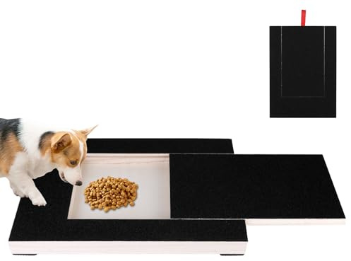 Kinberry Tagliaunghie per cani, con scatola per dolcetti, tampone per grattare le unghie del cane, lima per unghie per cani, alternativa a tagliaunghie e smerigliatrici per cani