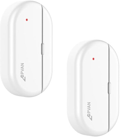 CPVAN GSM/WiFi Home Alarm Systems with 7 Touch Screen, Alarm Home Security Systems with APP/SMS/Phone Call Alarm 14 pieces, Compatible with Alexa, Continuous Updates, NO Monthly Fees (D01-2 Pack)
