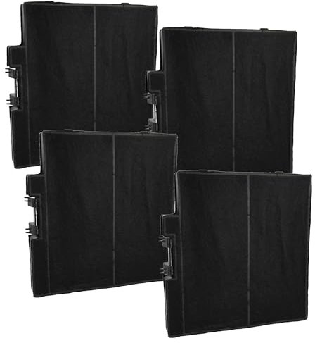 vhbw 4x Filtres à charbon actif compatible avec Siemens LC97QFM50B/01 hotte aspirante