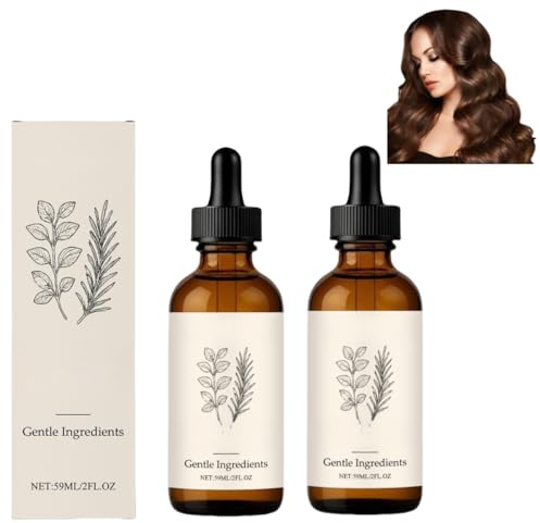 Hair Growth Oil, Anti-Hair Loss Oil, Contains Herbal Extracts of Peppermint, Grapeseed, and Tea Tree Oils for Nourishing and Conditioning