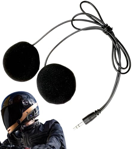 Stereo Helmet Headset - 40mm Audio Driver Helmet Headphones, Wired Music Call System, Sports Communication Supplies | Snowmobile Motorcycle Gear For Mountain Sportbike Ski Dirtbike Snowboarding Advent