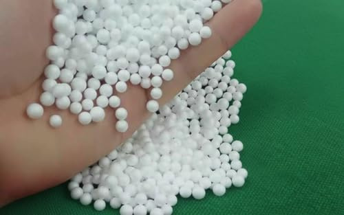 D.&D. Polistirolo (1250 Litri)Perle di Polistirolo Espanso Riempimento Pouf | Palline per Imbottitura Pouf a sacco - Diametro da 2 a 8 mm