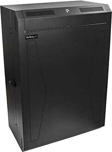 StarTech Armoire Serveur Murale 8U, 19, 76,2cm, 90kg (RK830WALVS) | Profil bas, 38, 1cm, Verrouillable, Switch, Routeur, Data, Assemblee, 2U