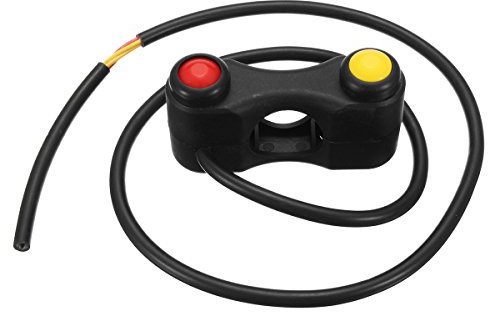 Alamor 22Mm 7/8Cm 2 Button Array Lenker Einbauschalter Montage Für Motorrad Rennräder