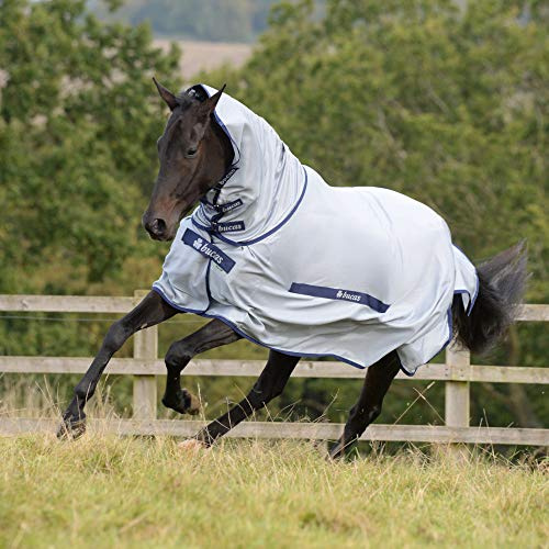 Bucas Flugtäcke Buzz Off Full Neck - Blå - 190 cm