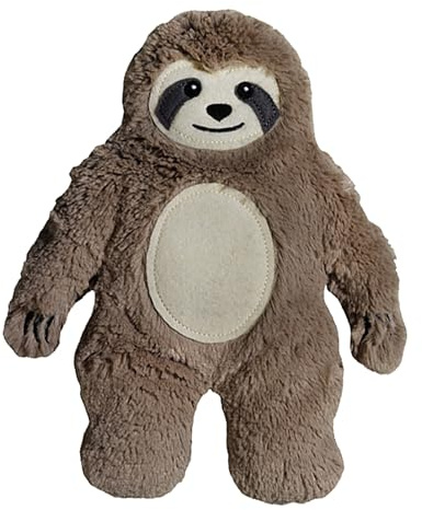 GAMAGO Sloth Heating Pad & Pillow Huggable- Microwavable Heat Pad for Cramps, Aches & Anxiety Relief - Cute Heat Pack Stuffed with Eco-Friendly Buckwheat & Dried Lavender - 11