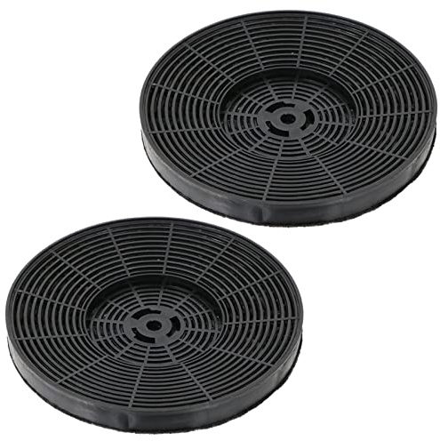 SPARES2GO Carbon Charcoal Filter compatible with SIA SIA2 Cooker Hood (175mm, Pack of 2)