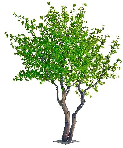 Arbre Artificiel Fausse Plante Faux arbres artificiels 5.9FT, Grandes Fausses Plantes Décor Maison Verdure, pour bureau moderne, salon, chambre d'enfant, décoration d'intérieur, cadeau de pendaison d