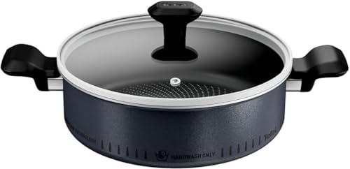 Tefal So'Light Kochtopf So'Light 24 cm | Leichter Induktionskochtopf | Sichere Antihaftbeschichtung | Schnelles Aufheizen | Light Tech Technologie | 2 Jahre Garantie | H0567042