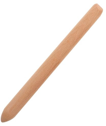 Generic Wooden Bread Sourdough Stirrer Stick 11 Inch Flat Spurtle for Sourdough Baking Kitchen Tool for Non Stick Cookware