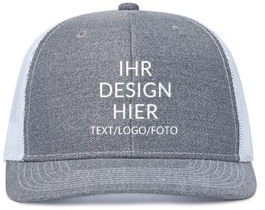 ERICAT personalisiert Cap personalisiertes Basecap Trucker Cap Text- Foto –caps selbst gestalten gestalten Baseball Cap, Mesh-Kappe für Männer & Frauen