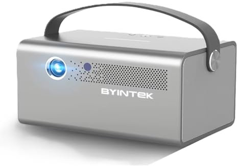 R17 4K Smart 3D Projector Android WiFi Mini DLP Portable Full HD 1080P 750ANSI Lumens 6D Projector with Battery