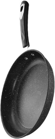Warmhm Padella Fondo Composito a 6 Strati in Ferro Antiaderente Distribuzione Uniforme del Calore, Sicura e Resistente alle Alte Temperature, per Hiking e Arrampicata