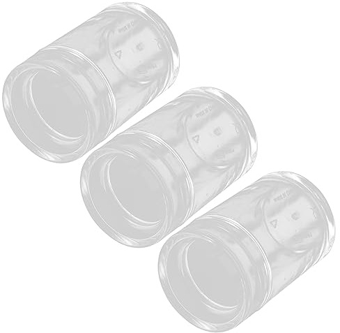 STOBAZA 3 Piezas Caja de Almacenamiento de Bastoncillos de Algodón de Organizador Transparente para Hogar Contenedores Portátiles de Hisopos para Maquillaje y Cosméticos