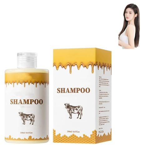 Set de champú y acondicionador, kit natural para el cuidado del cabello, controla la grasa, suaviza el encrespamiento, nutre el cuero cabelludo y el cabello para todo tipo de cabellos (B)