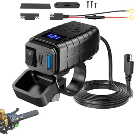 Cargador De Automóviles USB - Choque De Cargador PD 3.0 Charger PD 3.0, PDY Quick Charger Carga Rápida por Teléfono, Tableta, Cámara