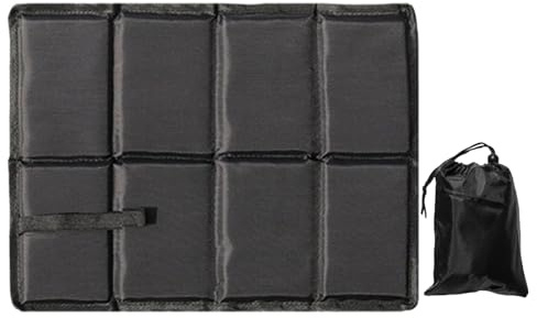 Hiking Seat Pad - Waterproof Large Sponge Cushion, Foldable Travel Mat, Insulated Outdoor Sitting, Backpacking Gear Accessory, Portable Waterproof Sponge Seat Pad For Hiking Camping Park Beach And Fis