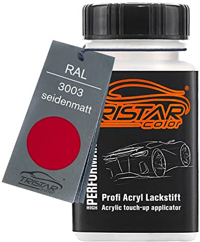 TRISTARcolor RAL 3003 Rubinrot seidenmatt Lackstift 50 ml schnelltrocknend
