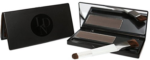 LDN Professional Root Cover Up Kit - No.1 Root Concealer and Touch Up, Covers Regrowth & Hides Grey Hairs Instantly. Non-Oily or Flaking Mineral System Blend Colours Looking Natural 6g (Dark Brown)