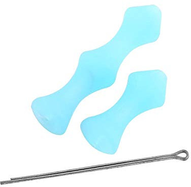 Bogenschießen Finger Protector Bogen Fingerschutz Bogensport Fingerschoner Schutzausrüstung, 10 stücke Silikon Bogenschießen Finger Tabs Schutzfolie Ziel für Bogen Bogenschießen Recurve Schießen Jagd