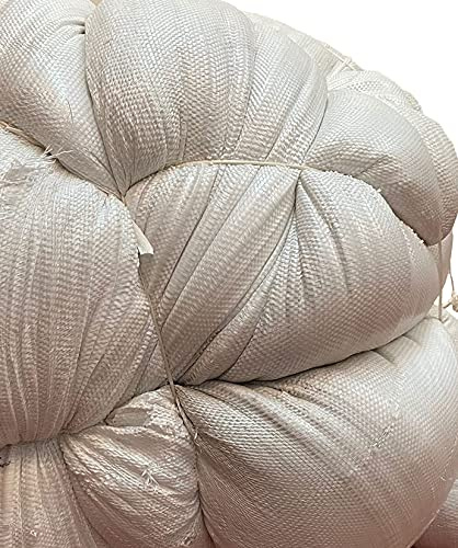 Bolsa de Relleno Algodón Sintético de 10kg - Fibra Hueca Siliconada - Totalmente Cardada - Sin Olor, 100% Poliéster - Hipoalergénica, Antiestática y Antibacteriana