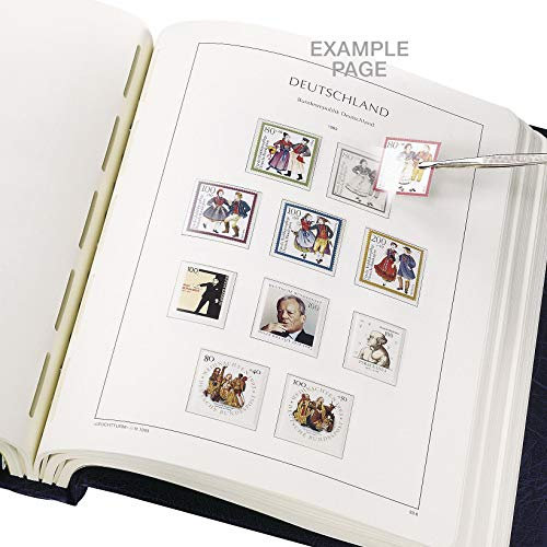 LEUCHTTURM SF-Vordruckalbum China 2015-2019, inkl. Schutzkassette, rot