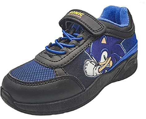 Sonic The Hedgehog Boys Trainers, Blue, Size 2