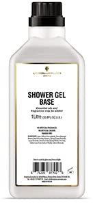 Amphora Aromatics Aromatherapy Shower Gel Base (Natural SLS Free) NEW 1 Litre