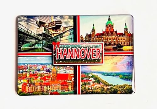 Hannover Deutschland Souvenir Kühlschrankmagnet Hannover Reiseandenken Geschenkartikel Hannover Magnet Hannover Souvenir