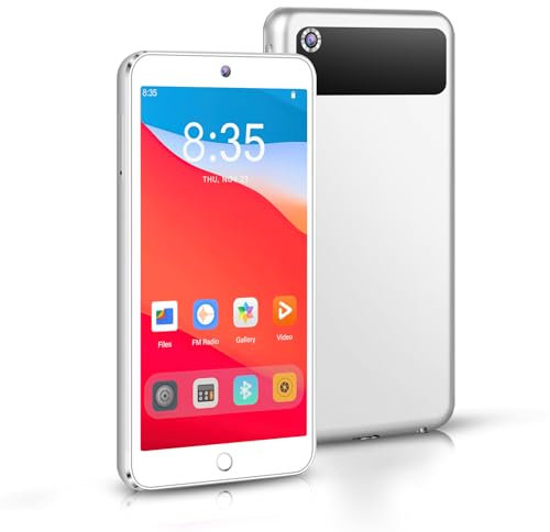 160GB MP3 Player with Bluetooth and WiFi,4.3 Touch Screen Portable Walkman HiFi Music Player with Speaker-Take Photos and Record Videos with Camera-Sport and Fitness-Student/Kid