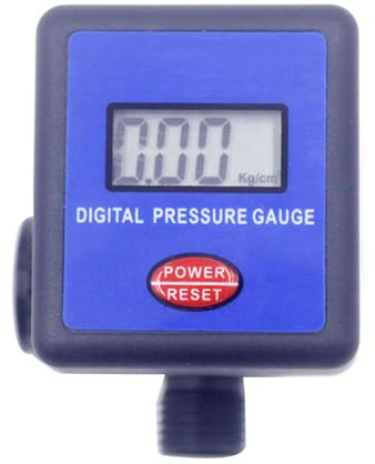 PneumaticAir Regulator Control Valves Digital Pressure Gauge Regulating 1/4in for Spray Guns Air Pressure Regulator Digital Pressure Gauge 1/4npt