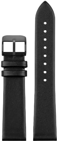 SpaRcz Echtes Leder, einfarbig, ultradünn, Uhrenarmband, Rindsleder, Uhrenkette für Herren und Damen, 12-22mm, Farbe 18, 22mm