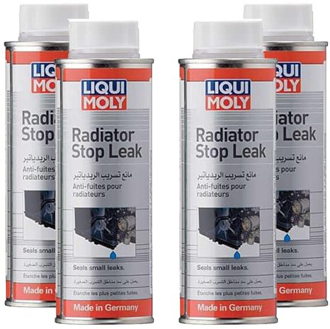 Car Radiator Stop Leak Rad Cooling System Repair Seals Leaks 4x250ml