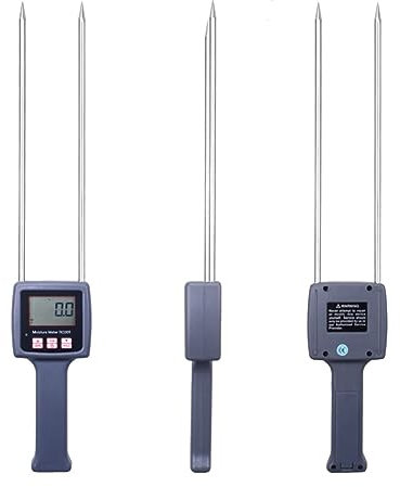 EDEDE Testeur Humidité, Testeur d'humidimètre numérique Portable TK100T pour Mur Maçonnerie Bois Dur/Tendre