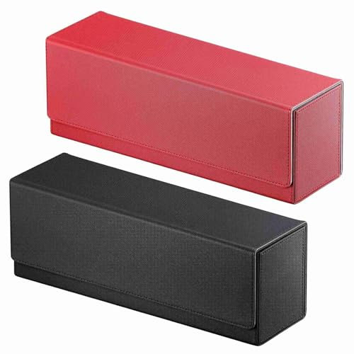 Asyduey 2 StüCk Karten Aufbewahrungs Box, Sammel Karten Halte Box FüR 400+ Karten Aufbewahrungs Boxen FüR Magic Cards